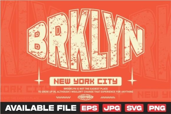Brooklyn Typography: The Streetwear Font for Bold Designs