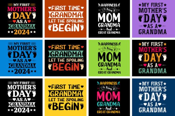 Celebrate Grandma in Style: A T-Shirt Design Bundle for Every Crafter