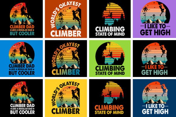 Climbing T-Shirt Design Bundle: A Creative Toolkit for Adventure Brands