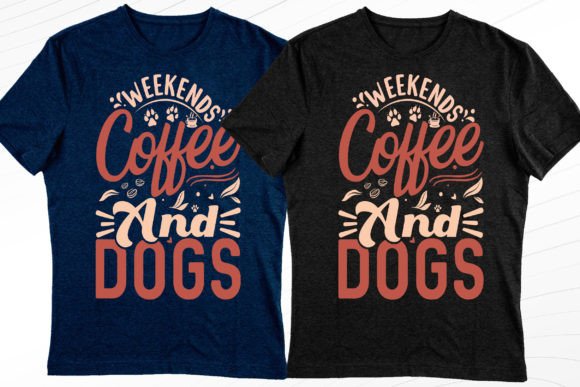 Coffee and Dogs Classic T-Shirt Design: A Perfect Blend for Your Brand