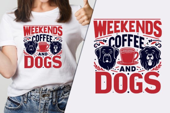 Coffee and Dogs Stylish T Shirt Design: A Perfect Blend for Your Brand