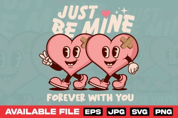 Couple Heart Cartoon Design: Your Streetwear Game-Changer