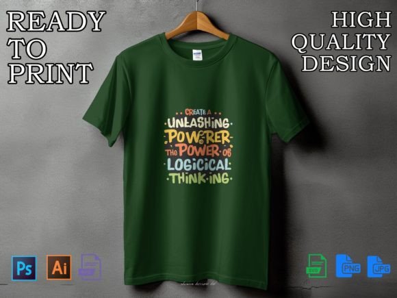 Motivational Tshirt Design Typography: Beyond the Quote