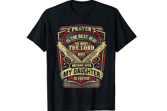 The Dad & Daughter Veteran T-shirt Design: A Tribute in Pixels