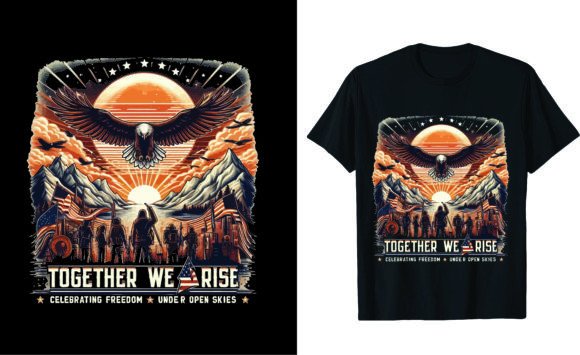 Together We Rise: A T-Shirt Design for Unity and Celebration