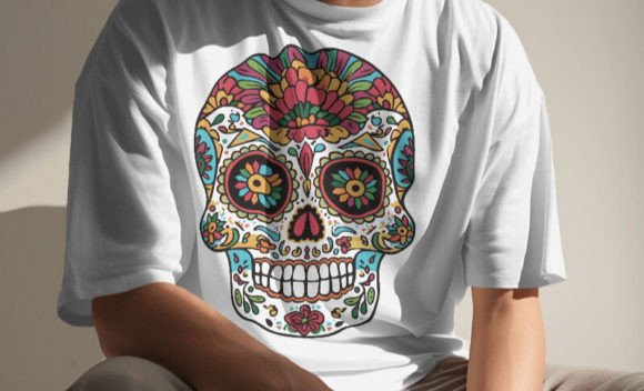 Unleash Bold Creativity with a Mexican Skull T-shirt Design