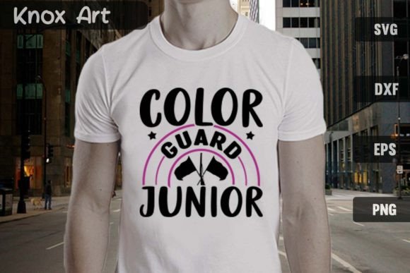Unleash Your Inner Performer: The Color Guard Junior SVG Cut File