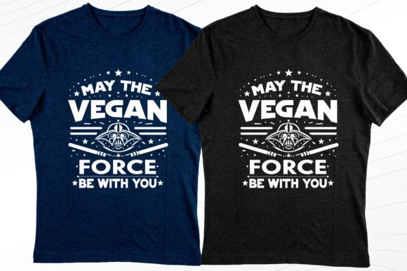 Unleashing the Vegan Force Classic T-Shirt Design
