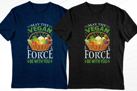 Vegan Force Classy T-shirt Design: Style Meets Statement